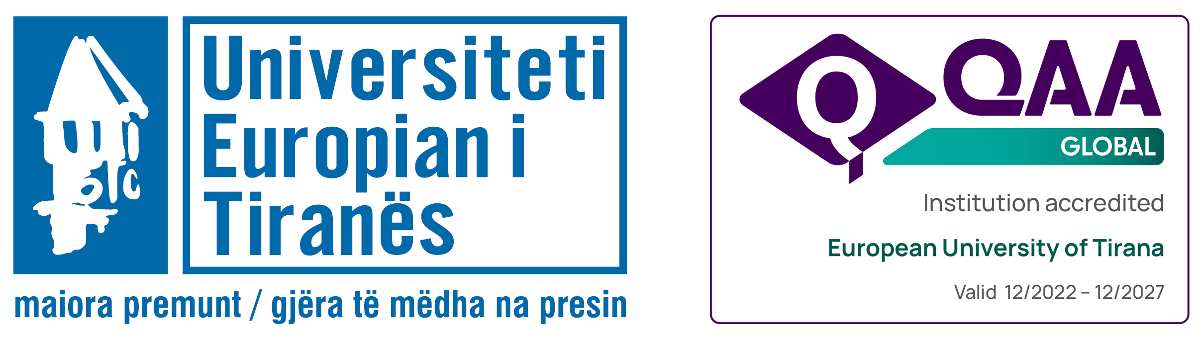 Partners European University of Tirana (UET) logo